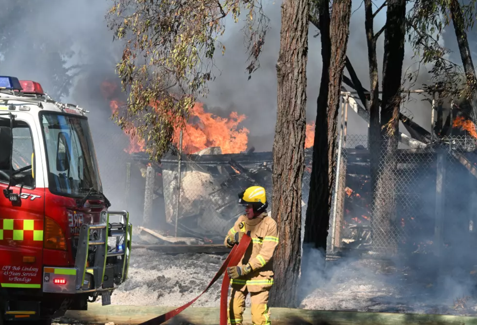 Bendigo Kart Club shows resilience despite fire